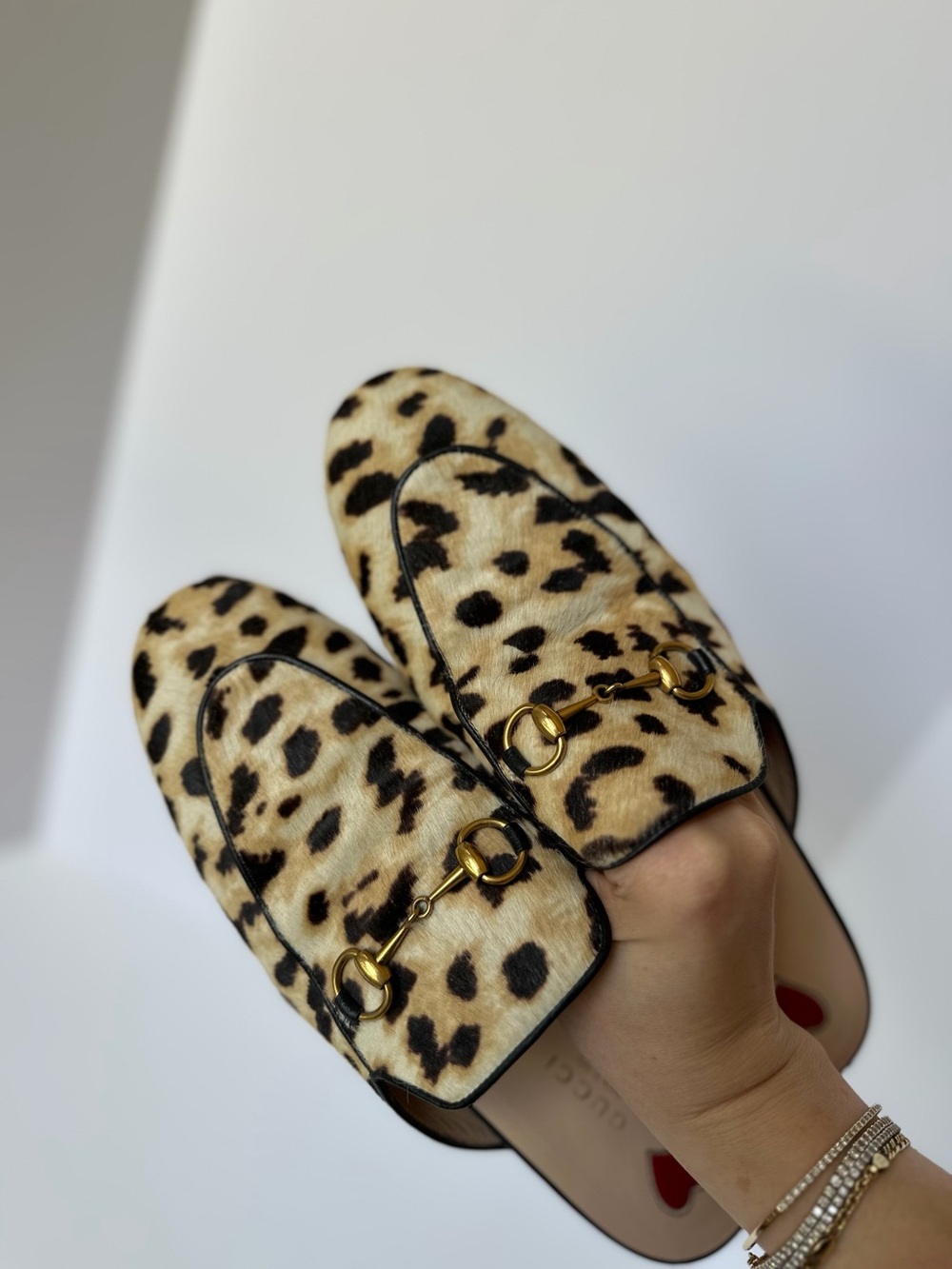 Gucci Princetown Leopard calf hair Mules - Picture 10 of 10